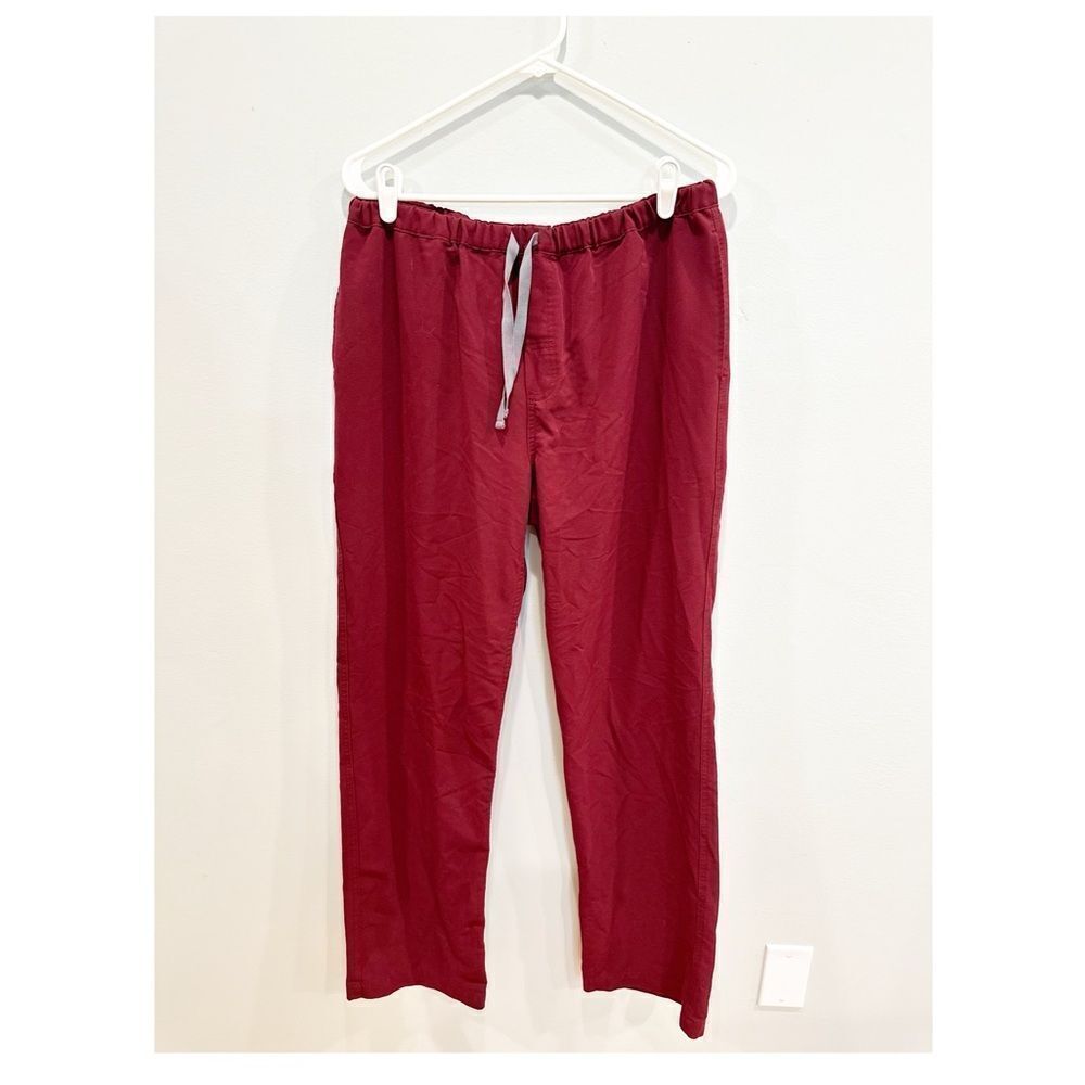 Figs pisco basic scrub pants maroon - Picture 3 of 6